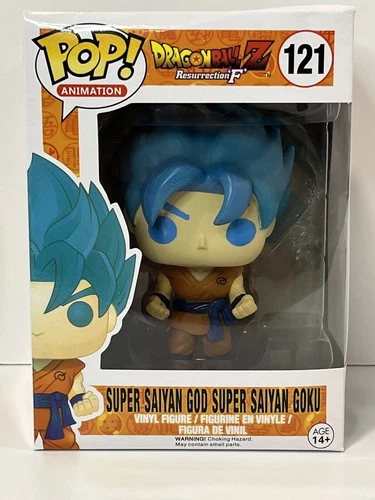 Dragon Ball Z Funko POP! Super Saiyan God Super Saiyan Goku #121 (con protector)