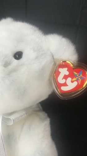 The Beginning Bear 6ta Generación 2000 Retirado Ty Beanie Buddies Coleccionable - Imagen 3 de 5