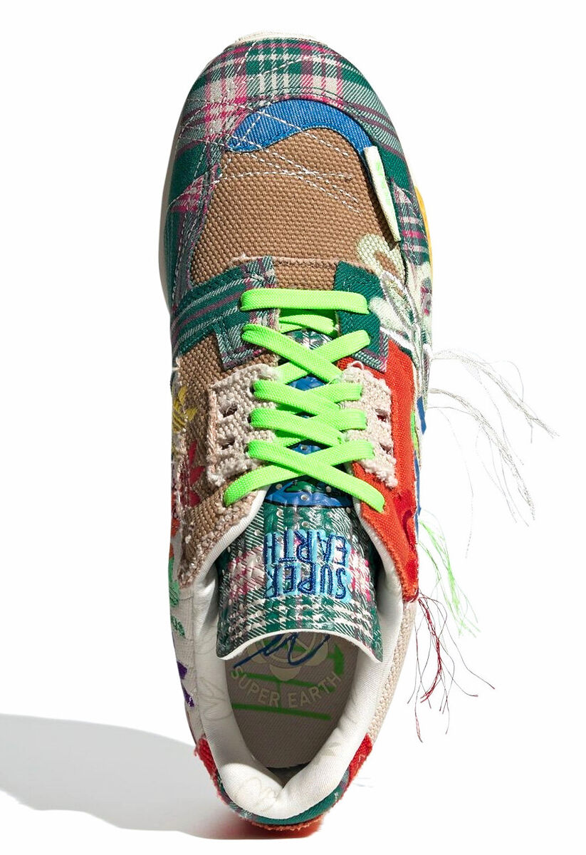 Adidas ZX 8000 Superearth x Sean Wotherspoon Off White/Blue Adidas ZX 8000 Superearth x Sean Wotherspoon Off White/Blue
