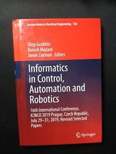 Informatics In Control, Automation And Robotics: 16Th International Conference,