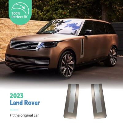 2PcsABS Side Vent Mesh Grill Bar Trims For Land Rover 2023 2024 Range ...