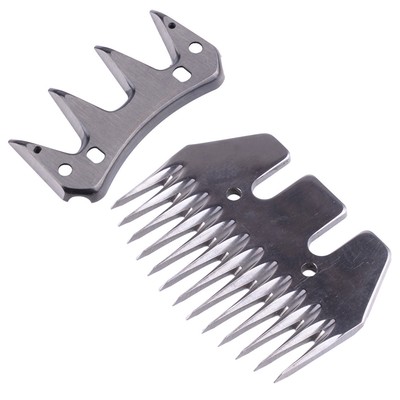 Horse Shaver 2-Pack Professional Sheep Shearing Blades Stainless