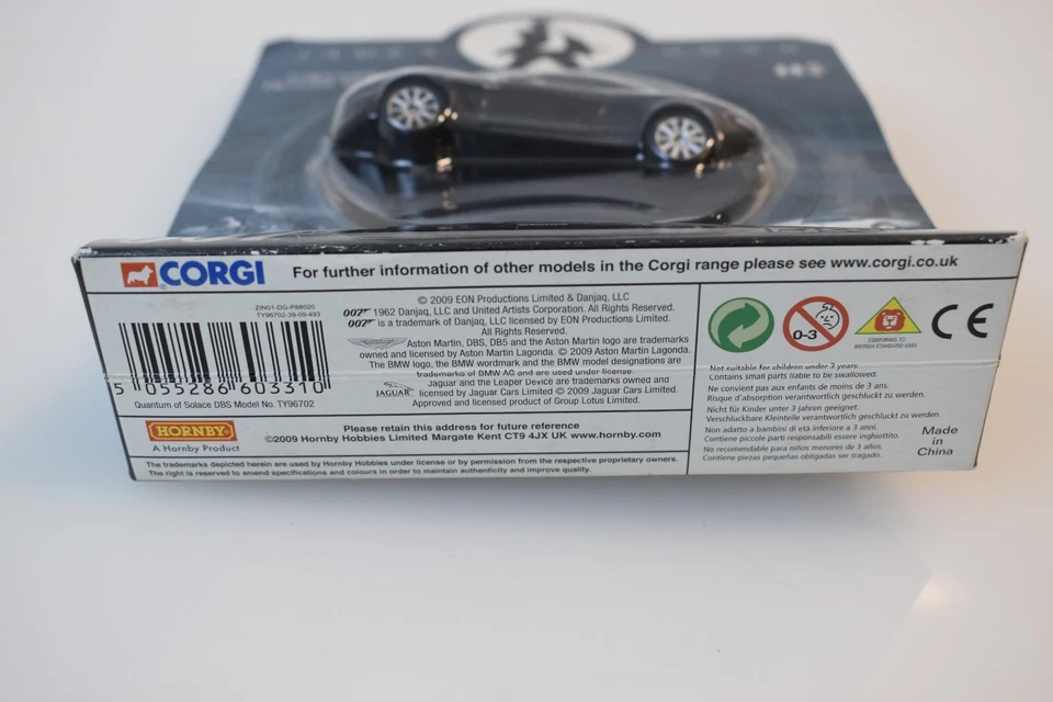 Corgi James Bond Quantum of Solace Aston Martin DBS 1:64 Diecast TY96702 - Image 4 of 4