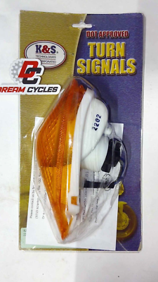 ksks ksks　s NOS K&S Turn Signal Amber Kawasaki 1993-1999 ZX600E 23040-1237 FL