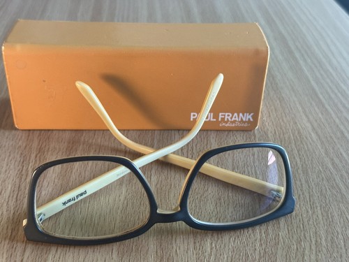 Paul Frank Brille Brillengestell Herren Schwarz RX58 Selten Handarbeit 53-17-140 mit Etui - Bild 4 von 18
