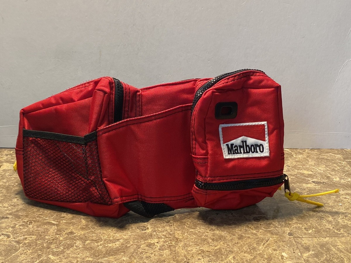 Marlboro Cigarette Red Fanny Pack 1994 Vintage_Belt Waist