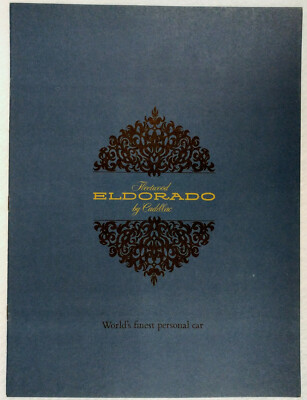1967 Cadillac Fleetwood Eldorado Original Sales Brochure