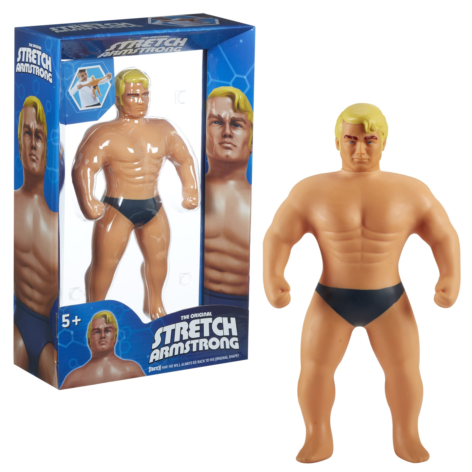 The Original Giant Stretch Armstrong. Giocattolo elasticizzato, per bambini dai