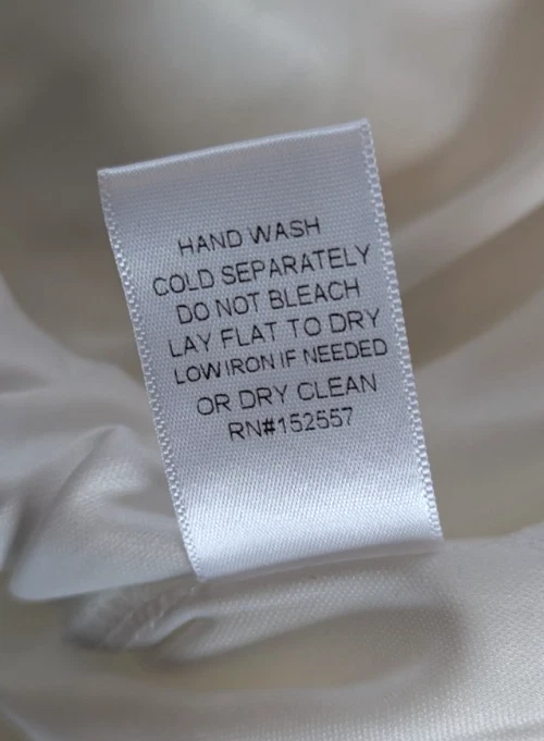 OFF WHITE Abito midi baltico nato pizzo smocked Brisbane bianco sporco manica a palloncino taglia XL