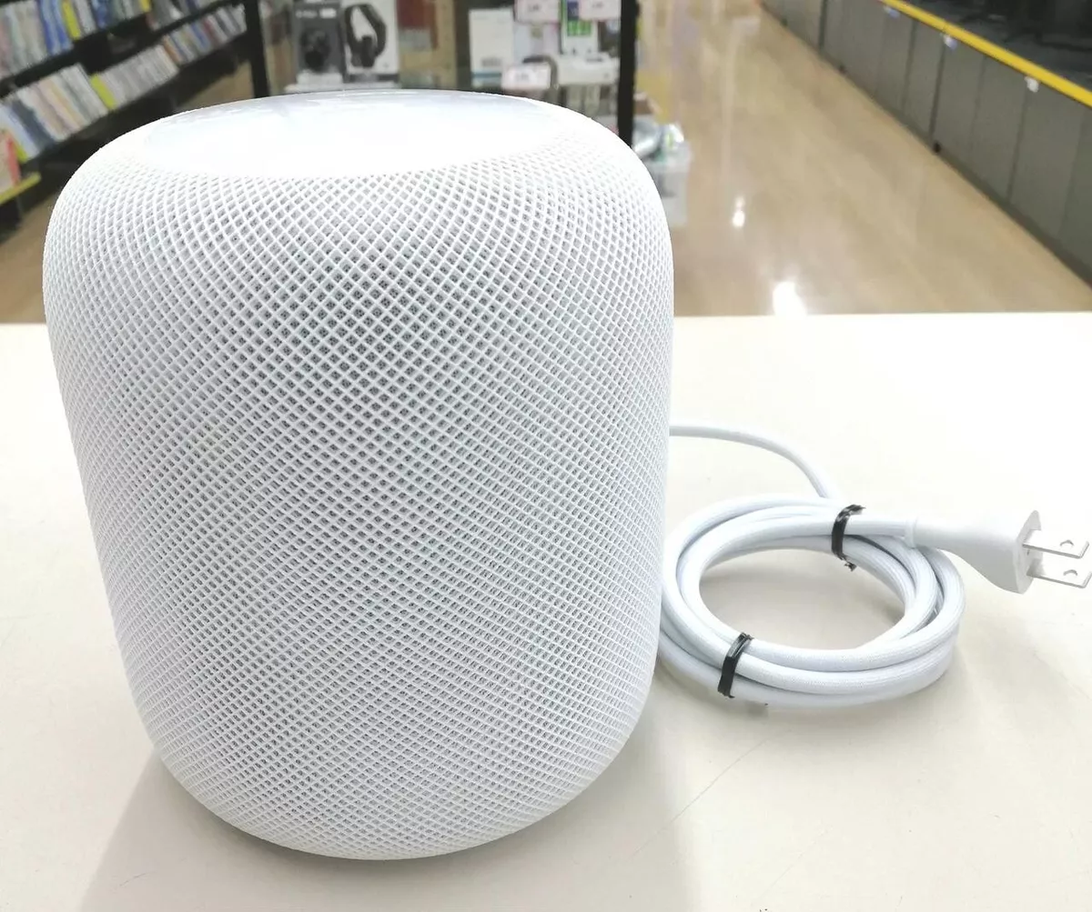 Apple HomePod Smart Speaker MQHV2J/A White w/Box Working VG eBay