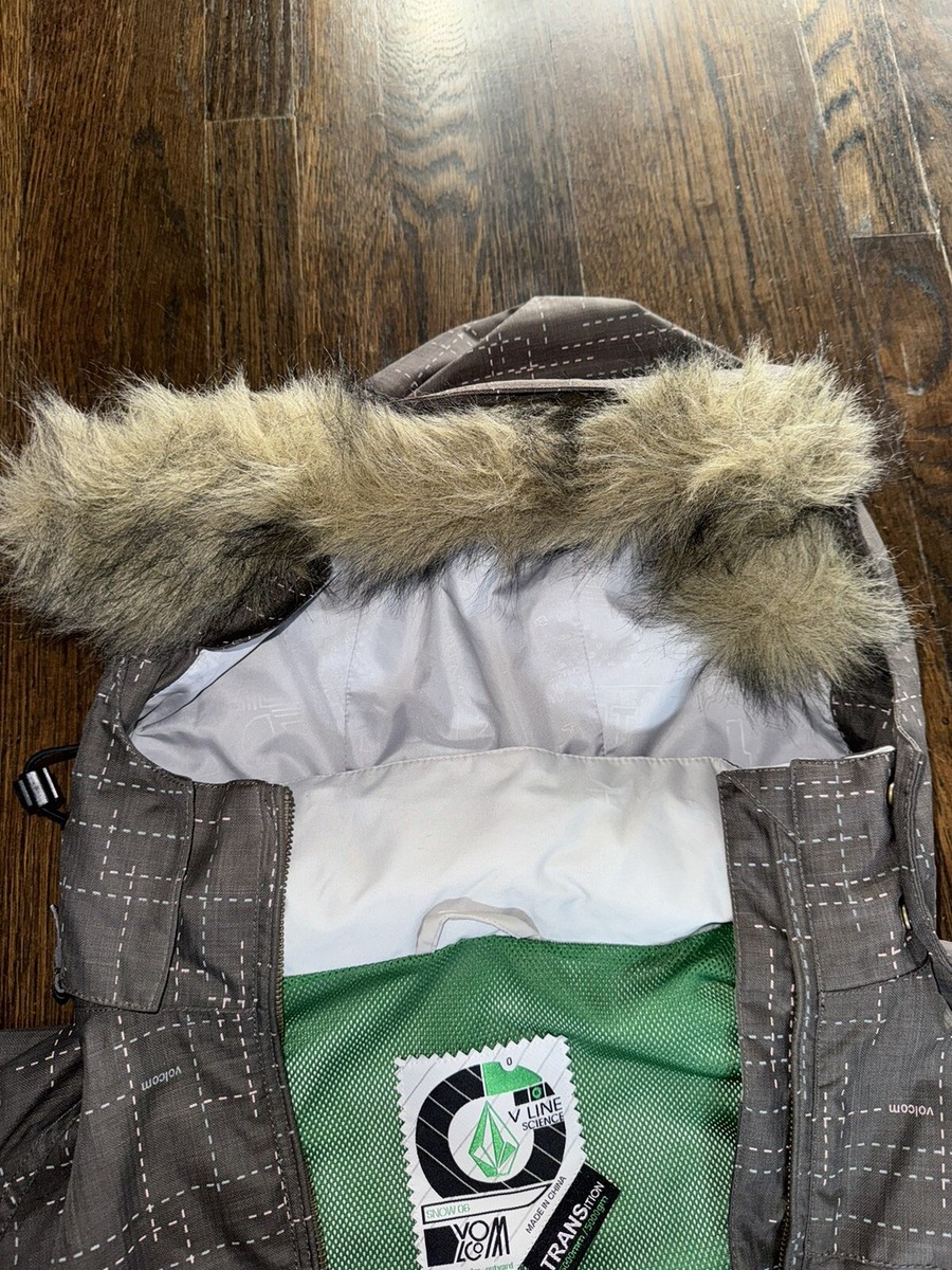 VOLCOM V LINE SCIENCE SNOW 06 NIMBUS SNOWBOARD JACKET WOMENS