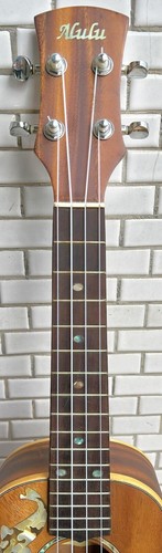 Alulu Solid Acacia Koa wood Concert Ukulele, carp inlay UKC113 - Picture 3 of 14