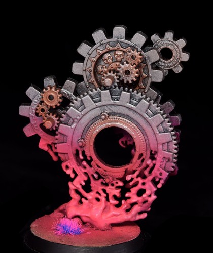 Chronomantic Cogs Endless Spell Warhammer Age of Sigmar pintado por Studio 489 - Imagen 2 de 2