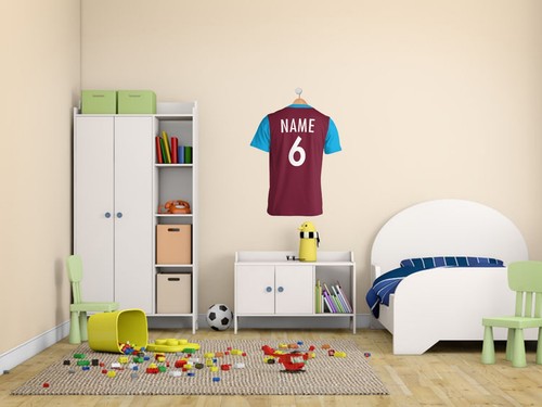 PERSONALISED Football Wall Art, Transfer, PVC Decal, Sticker - Picture 3 of 4