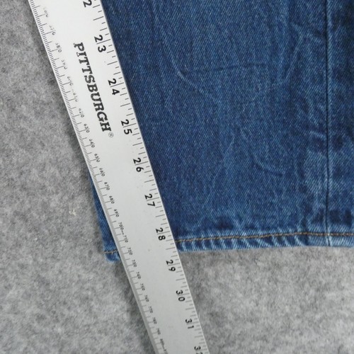 Levi's 501 Jeans Mens 31x29 Original Button Fly Straight Light Wash (Tag 32x32) - Picture 11 of 17