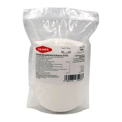 Aksoy Sodium Bicarbonate | Baking Soda 1.25KG | Pure Fine Powder multi Purpose