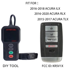 For Acura TLX RLX ILX 2015 2016 2017 2018 2019 Smart Remote Car Key Fob KR5V1X
