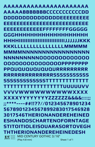 K4-HO-Decals-Dark-Blue-3-16-Inch-Mid-Century-Gothic-Letter-Number-Alphabet-Set