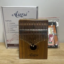 AIERSI 17 KEY KALIMBA GREAT GIFT IDEA Instrument Desktop