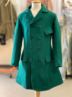 green frock coat