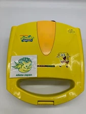 Spongebob Waffle Maker Home Kitchen Resin Aluminum Yellow 