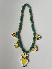 1999 Crocodile Creek Madeline Wooden Necklace