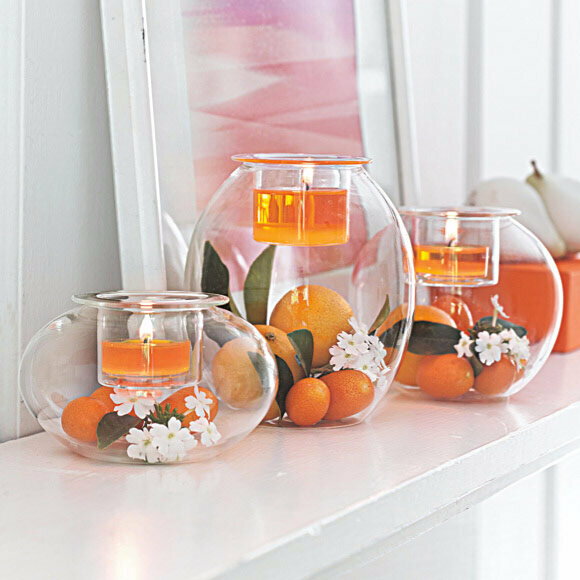 Trio porte-lampions PartyLite pour illuminer et décorer votre salon