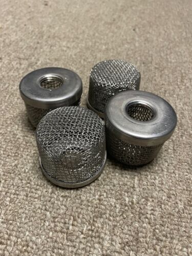 Bedford 14-1224 replaces Graco 181073 1/2" SS basket inlet strainer lot of 4 pcs