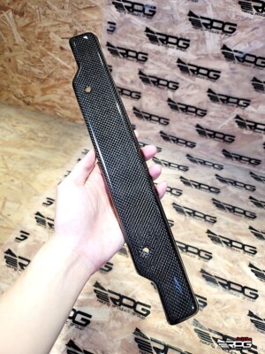 RPG Carbon Bumper License Plate Delete Cover for 04 05 Subaru Impreza WRX STi