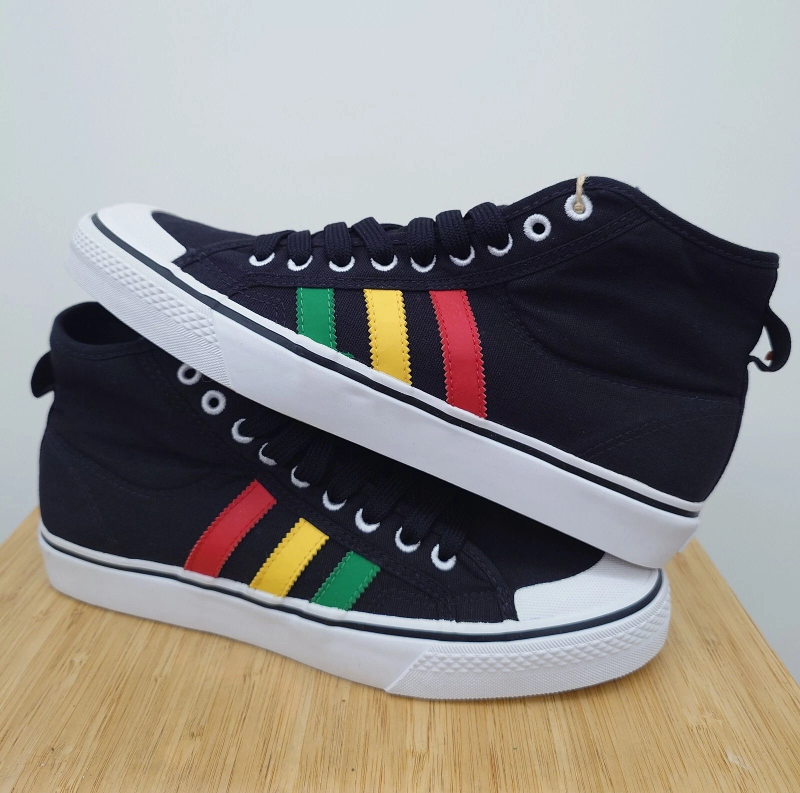 DS 2009 ADIDAS Nice Hi Jamaica taille 8,5 originaux G16228 Supreme Yeezy