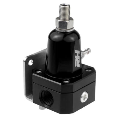 Redhorse Fuel Pressure Regulator 7910-08-2; Bypass 40-75psi Black, -08AN