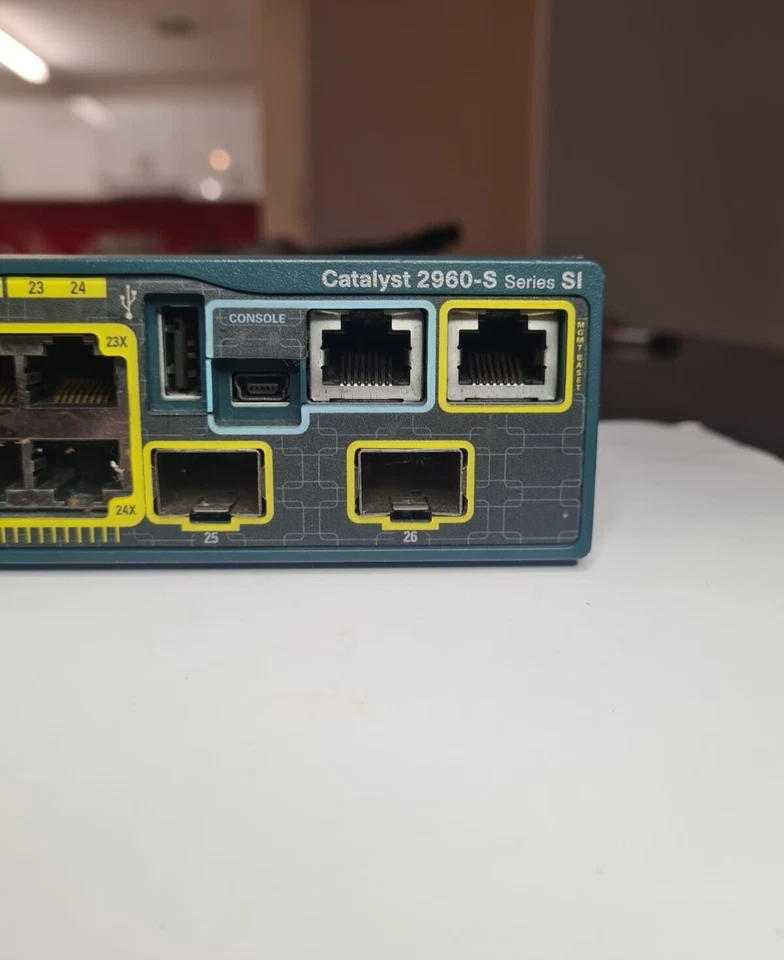 WS-C2960S-24TS-S CISCO Catalyst 2960-S Series 24 Port SI Switch - Image 2 of 4