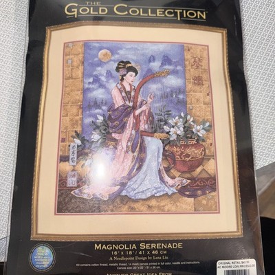 Dimensions The Gold Collection MAGNOLIA SERENADE 2486 cross stitch