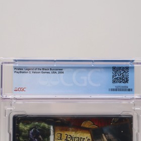 PS2 Game PIRATES: LEGEND OF THE BLACK BUCCANEER - CGC GRADED 9.9 A++ NEW Sealed!