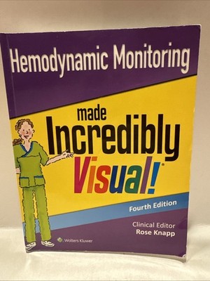 Hemodynamic Monitoring Made Incredibly Visual (Incredibly Easy! Series ), Knapp 
