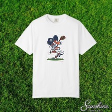 Detroit Tigers Golf Shirt | Retro Swinging Tiger Graphic Tee