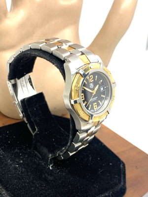 Tag Heuer Women's Watch WN1354 Swiss Quartz Black Dial Rose Gold