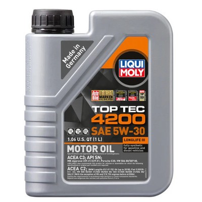 Porsche Motor Oil Top Tec 4200 SAE 5W-30 1L  2004 2004