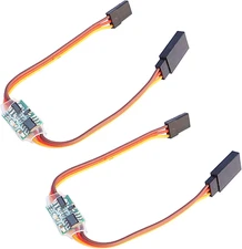 2Pcs Servo Signal Reverser Rotation Inverter 3.6V - 24V Steering Gear Reverser f