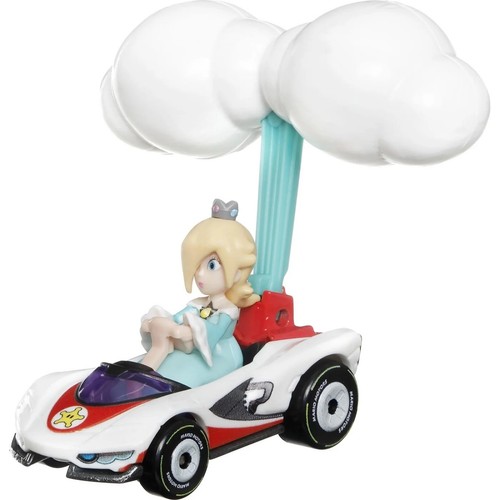 Mario Kart Glider Rosalina P-Wing Cloud Glider 1:64 Hot Wheels HDB43 - Bild 3 von 4