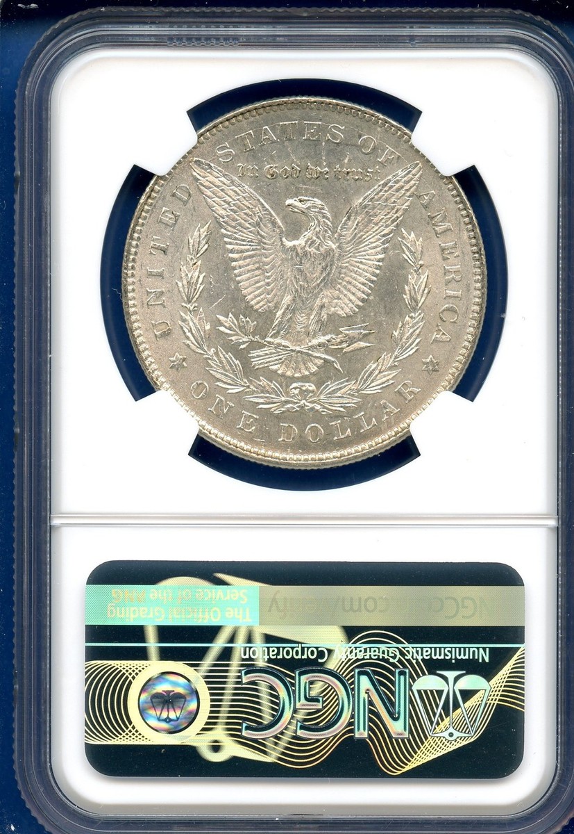 1878 P 7TF NGC MS61 Morgan Silver Dollar $1 1878-P Rev of 1878 MS