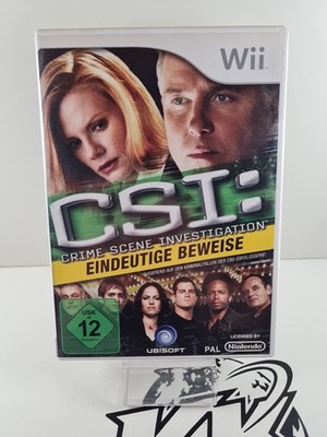 CSI: Crime Scene Investigation Eindeutige Beweise Nintendo Wii gebraucht