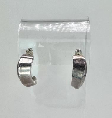 Ohrringe 925  Sterling Silber massiv Rund 11,62g  Schwer Deigner GS84-B44