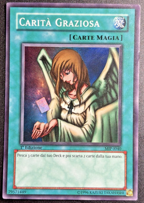 Graceful Charity (ITA)・Starter Deck: Pegasus (MIP-I040) ・super Rare (SR)・1st Ed