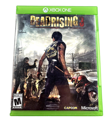 Dead Rising 3 Microsoft Xbox One 2013 Capcom Complete with Insert Tested