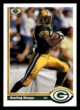 Sterling Sharpe 1991 Upper Deck #136 Green Bay Packers FOOTBALL *081