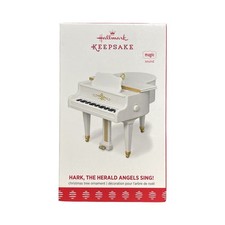 2017 Hallmark Keepsake Hark, The Herald Angels Sing! Piano Christmas Ornament