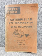 OEM Factory CAT Caterpillar Diesel 977 Dozer 53A 43D Parts Catalog Book Manual