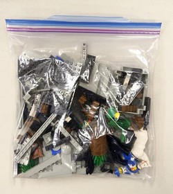 Vintage LEGO System 6761 BANDIT'S SECRET HIDEOUT ~ Wild West Missing (3) Pieces