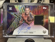 2025 Topps WWE Universe Karrion Kross Superstar SWATCH RELIC AUTO AUTOGRAPH /99